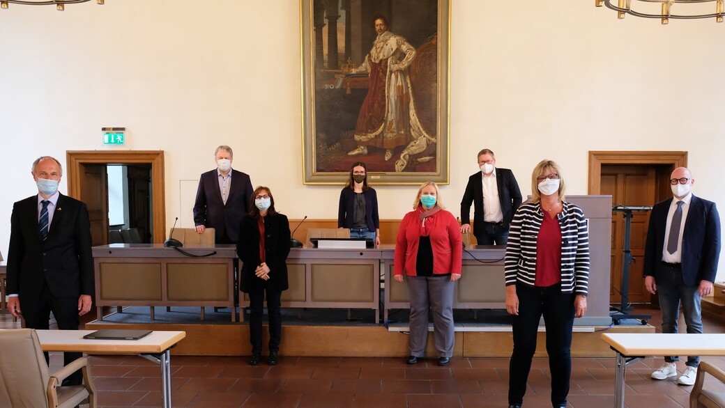 AmbergSulzbach Neujahrsempfang im KönigRuprechtSaal Oberpfalz TV