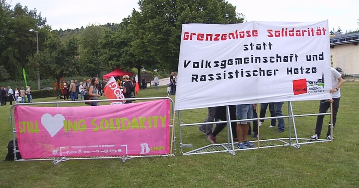 Schwandorf: Werbung für und Warnung vor AfD | Oberpfalz TV - Oberpfalz TV