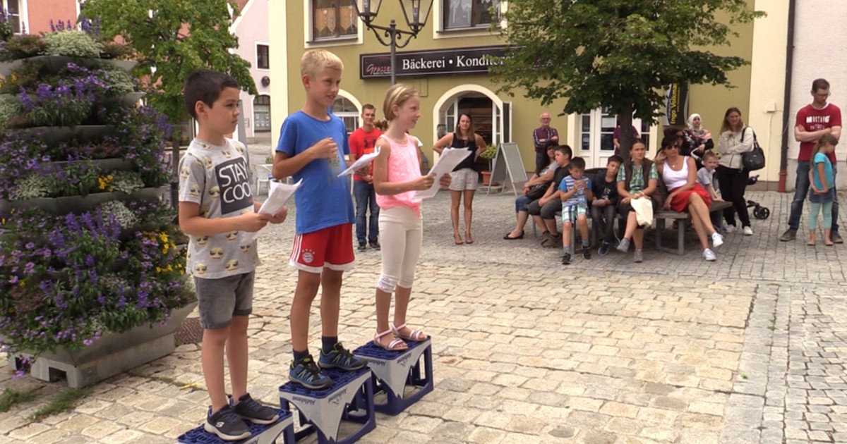 Schmidmühlen SchülerOrtsführung Oberpfalz TV