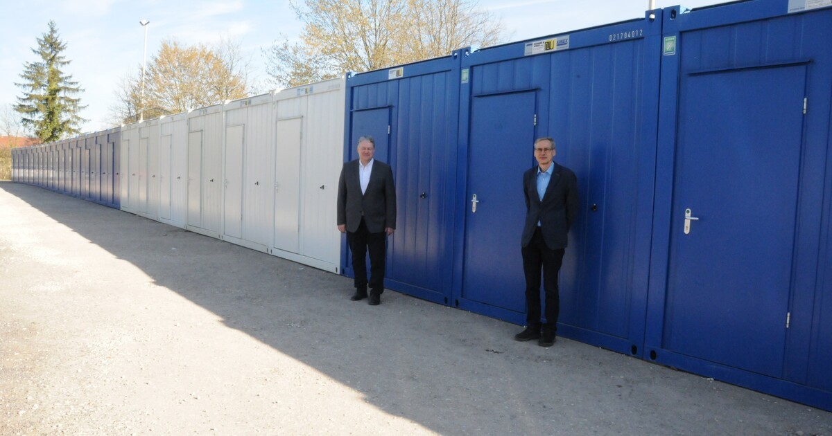 AmbergSulzbach Containerdorf für das Gesundheitsamt Oberpfalz TV