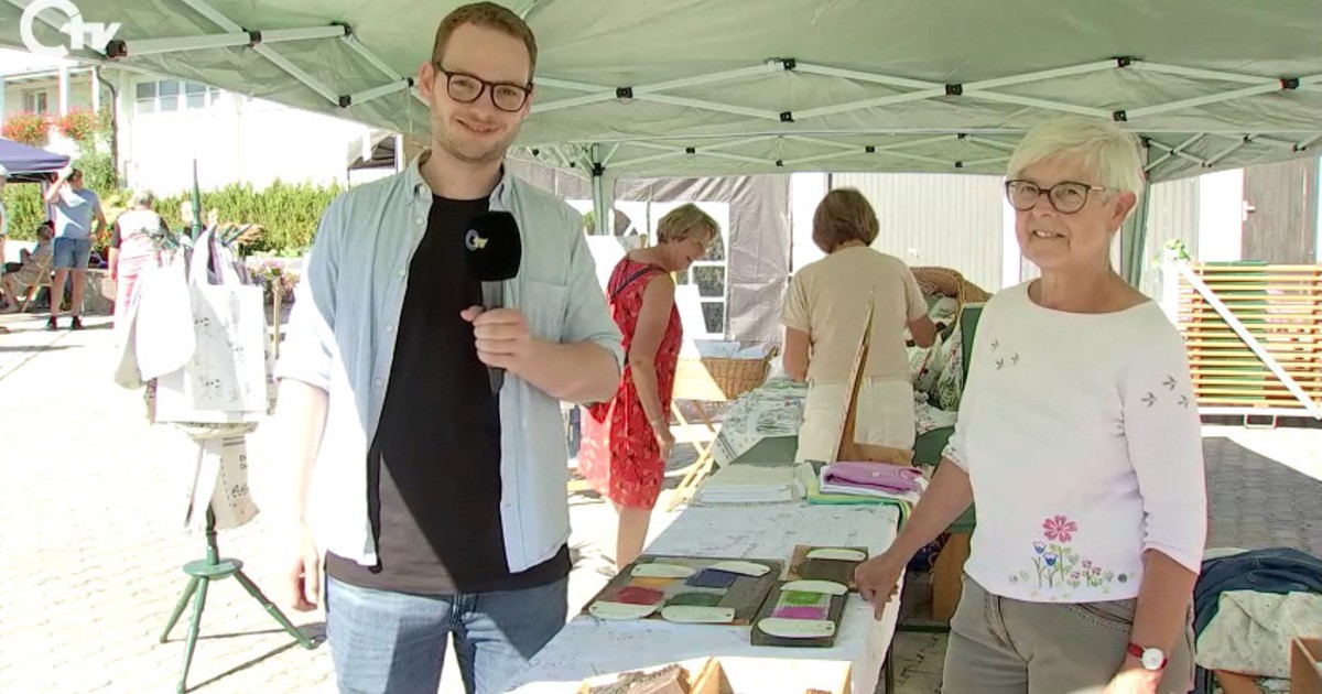 Kulturfreitag: Regional- und Kunsthandwerkermarkt in Gleiritsch | Oberpfalz TV
