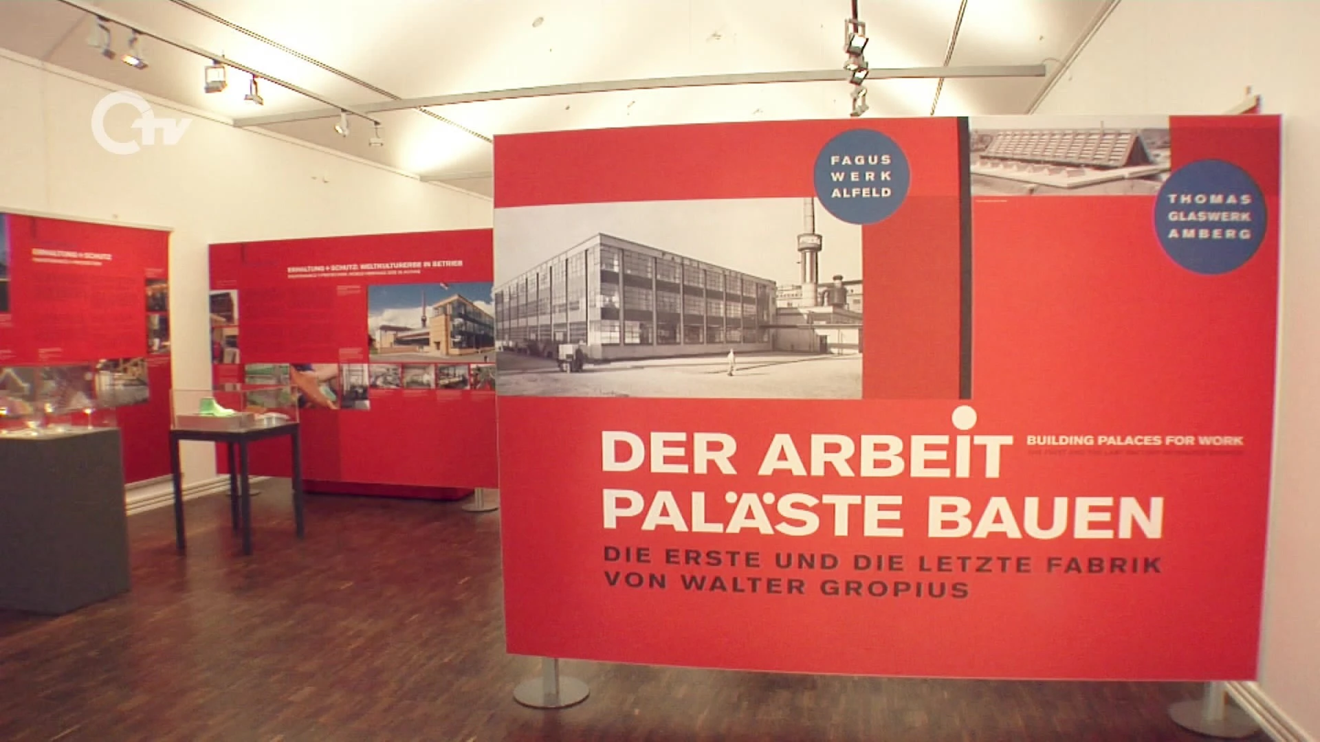 Amberg: Gropius-Ausstellung erffnet | Oberpfalz TV