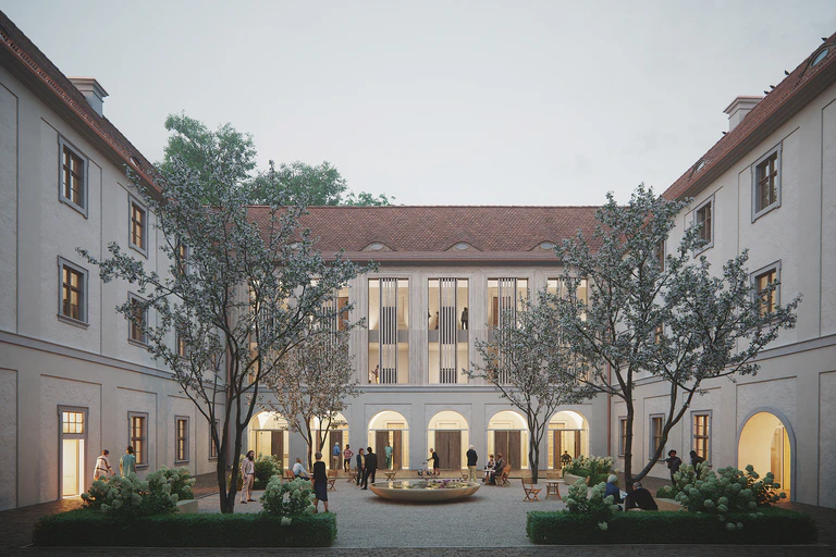 — © Architektur: Brückner & Brückner Architekten, Tirschenreuth | Würzburg Visualisierung: Grauwald Studio